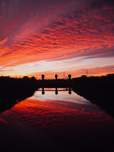 「秋の水鏡」金子 あかり さん